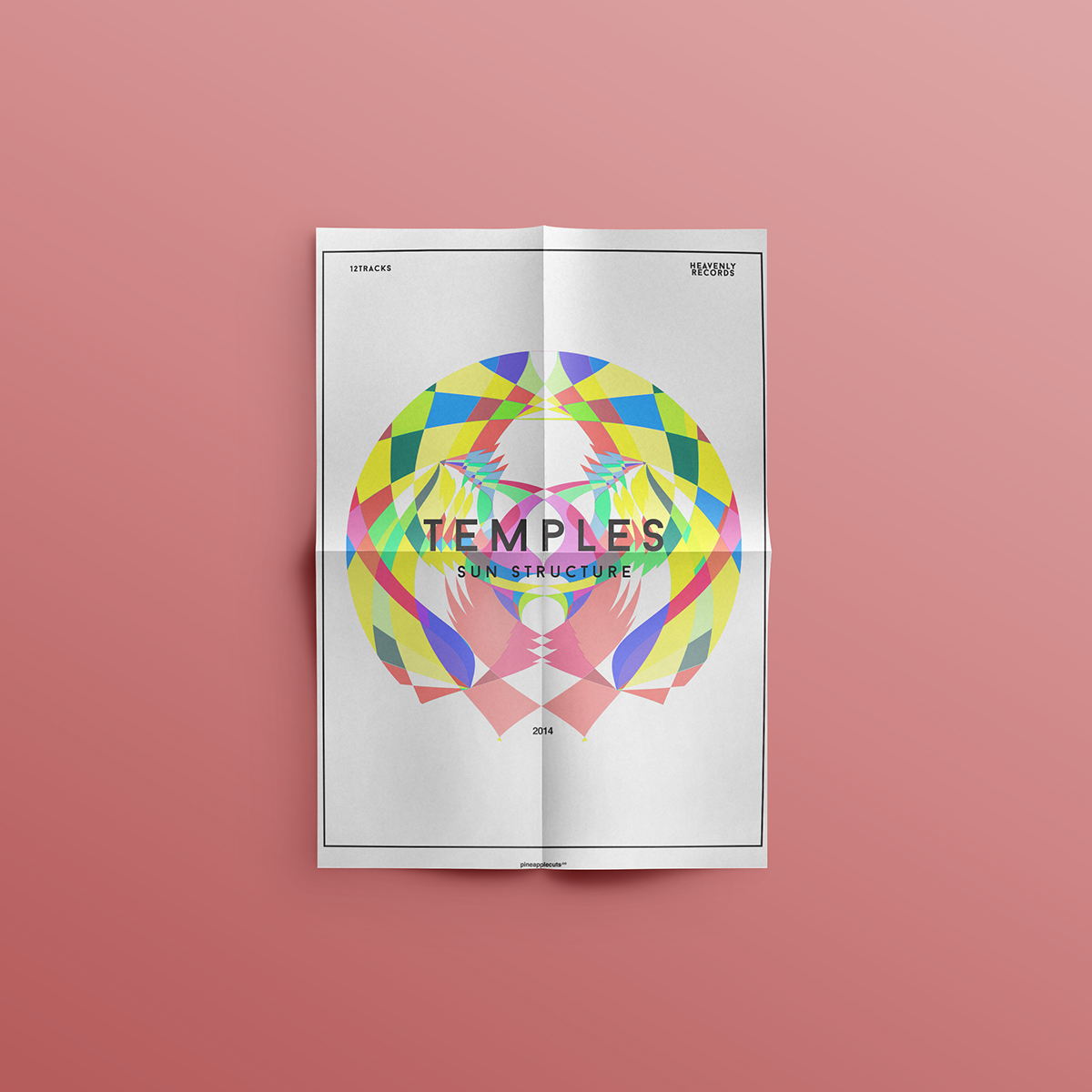 typograph lettering poster flyer psychedelic band indie bandung indonesia Tame Impala the black keys temples radiomoscow editorial