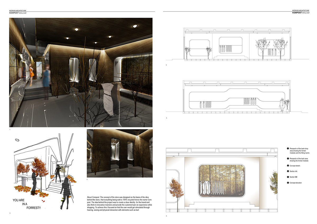 Interior Architecture 3d design Retail design interiors