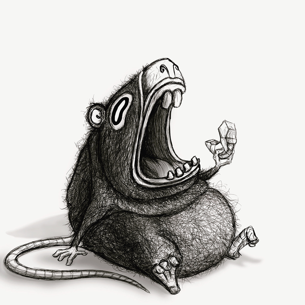 ILLUSTRATION  Character design rat mouse art iPad Procreate