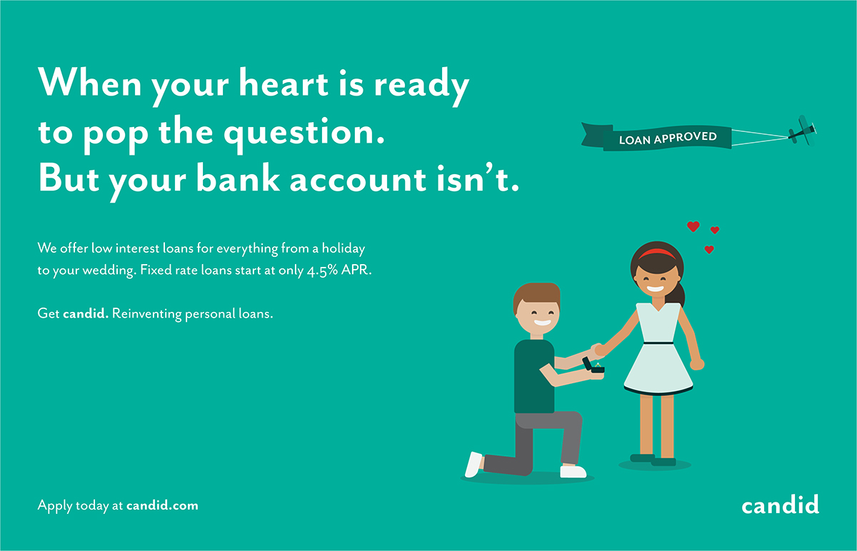 Adobe Portfolio financial loans 'illustration' brand Website digital