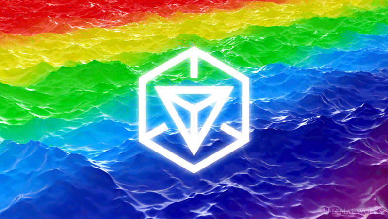 gif LGBTQ+ Liquid loop Ocean pride rainbow waters waves Ingress