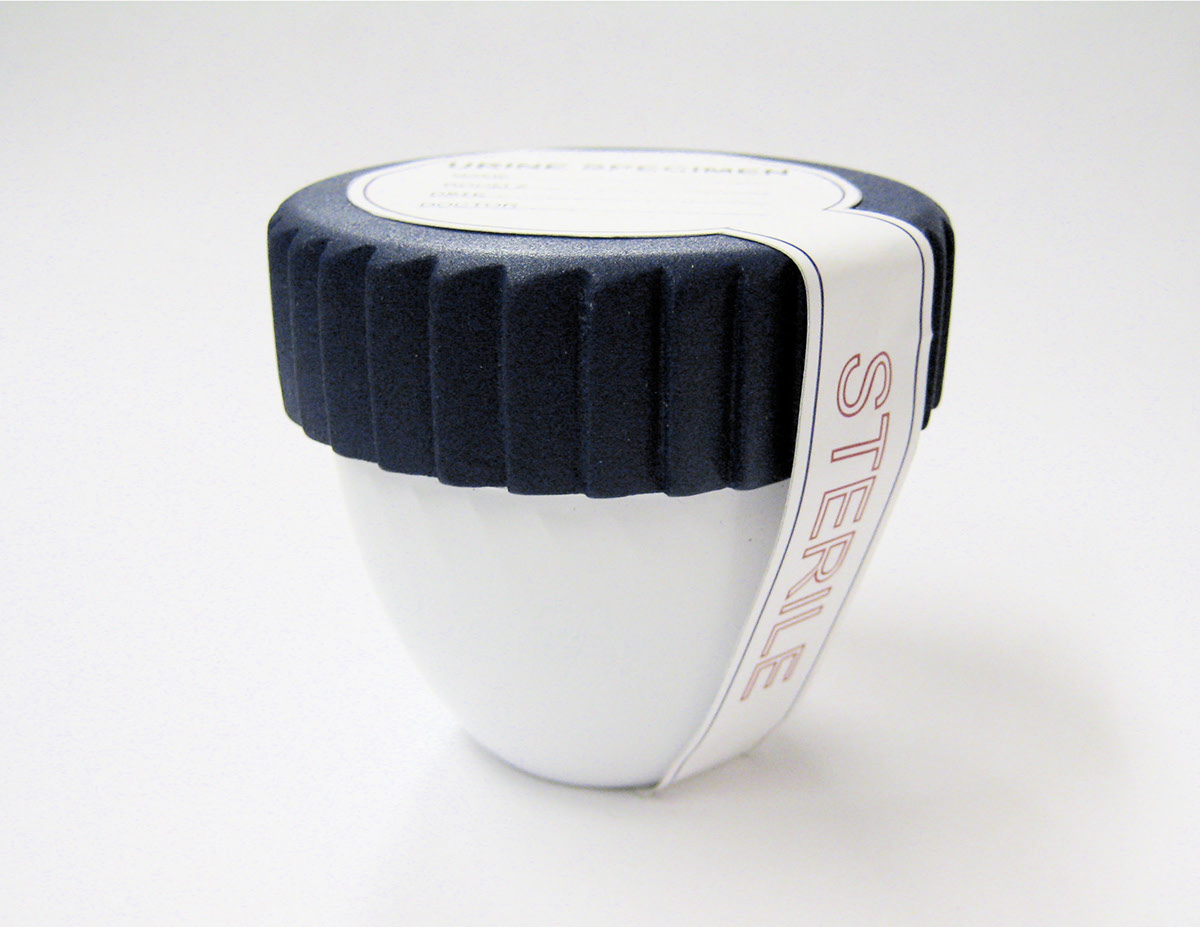 medical  urine cup  ergonomics  Concept