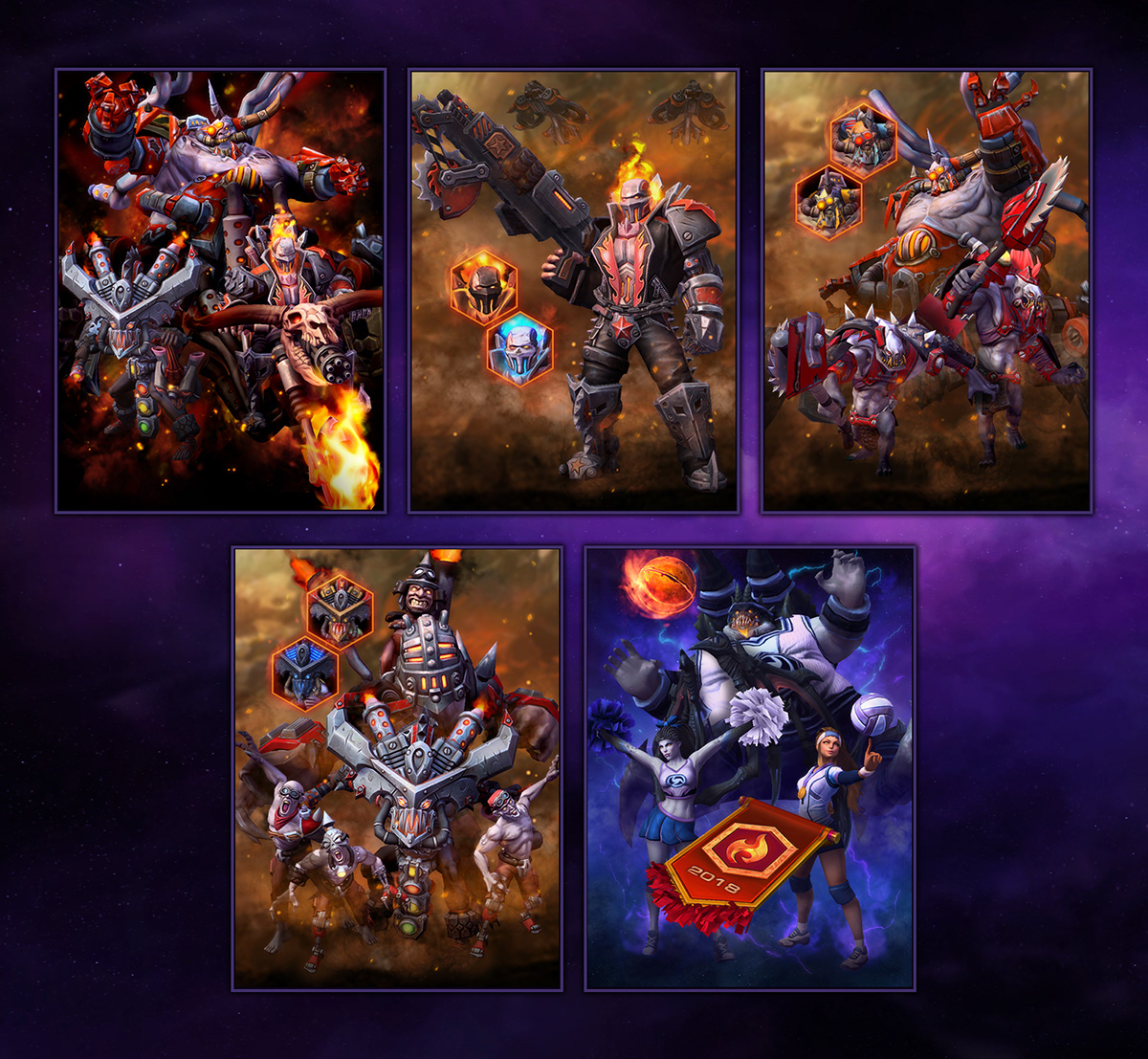 Heroes Of The Storm Builds App on Behance