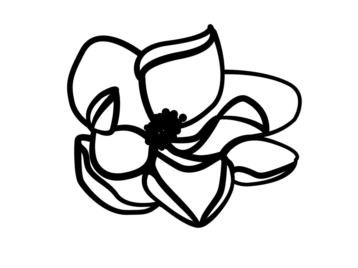 design magnolia Logotype diseniaria natural store