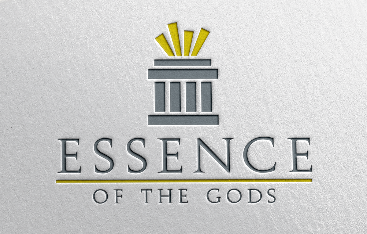 graphic design  branding  logo Business Cards stationery design greek gods mythology