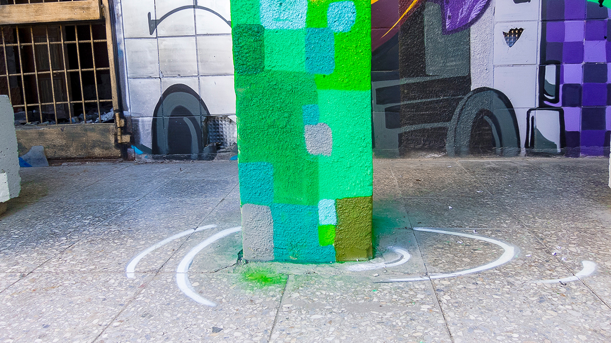 graff streetart characters digital agency colors space invader spraypaint icecream pixels pixelart mixed