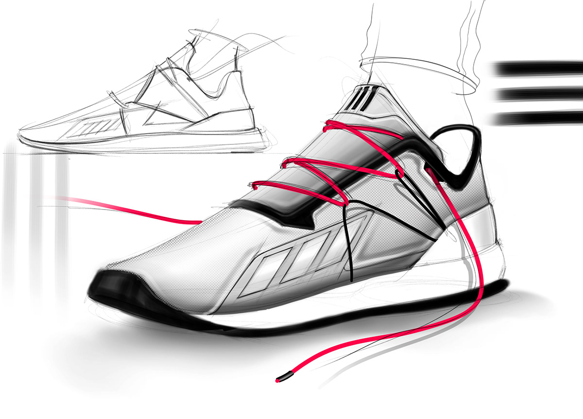 footwear design shoes photoshop sneakers Render