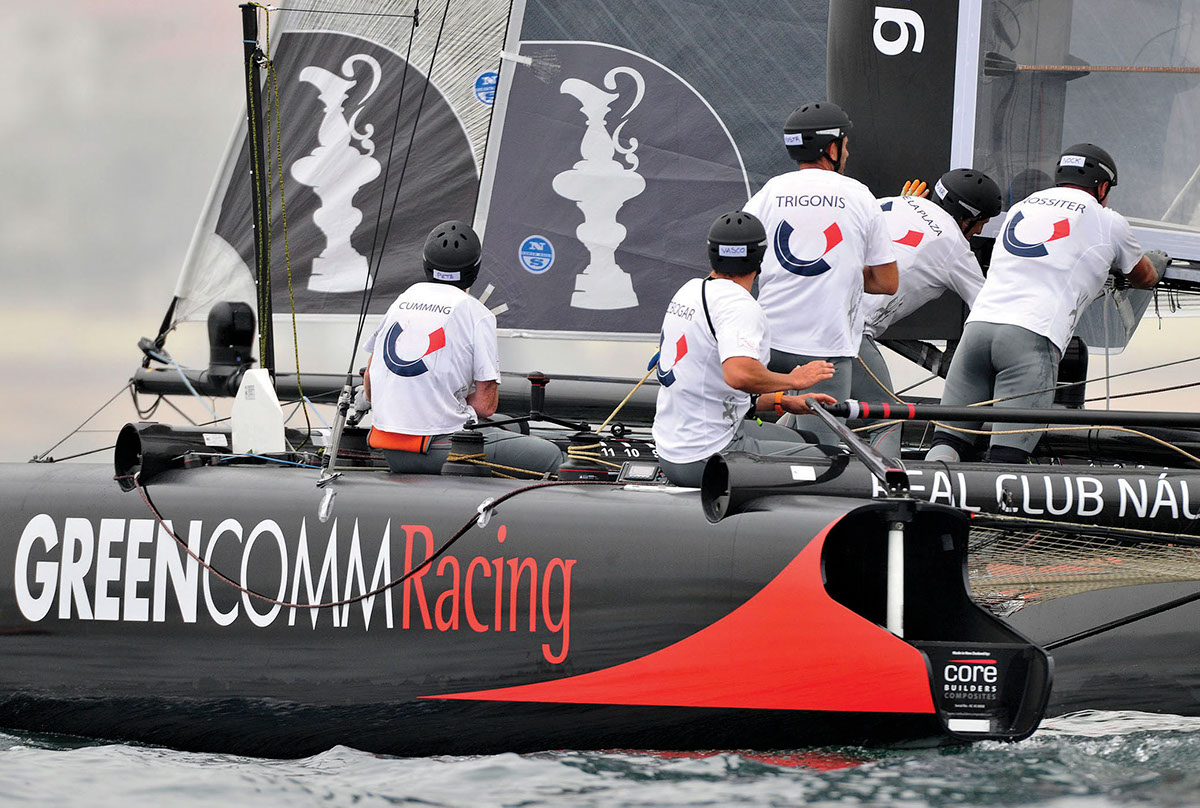 Green Comm Racing Green Bears Corporate Identity America's Cup giorgio rocco lab giorgio rocco associati green comm sport brand identity green comm team sustainable energy sailing Green tech campaign green tech
