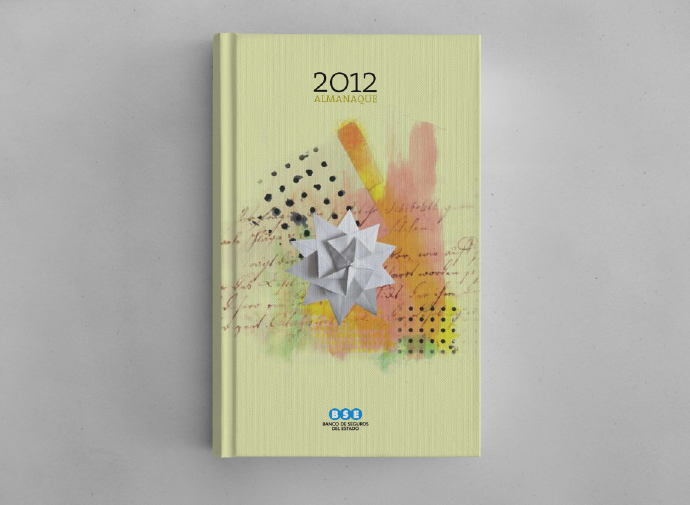 calendar book editorial experimental collage