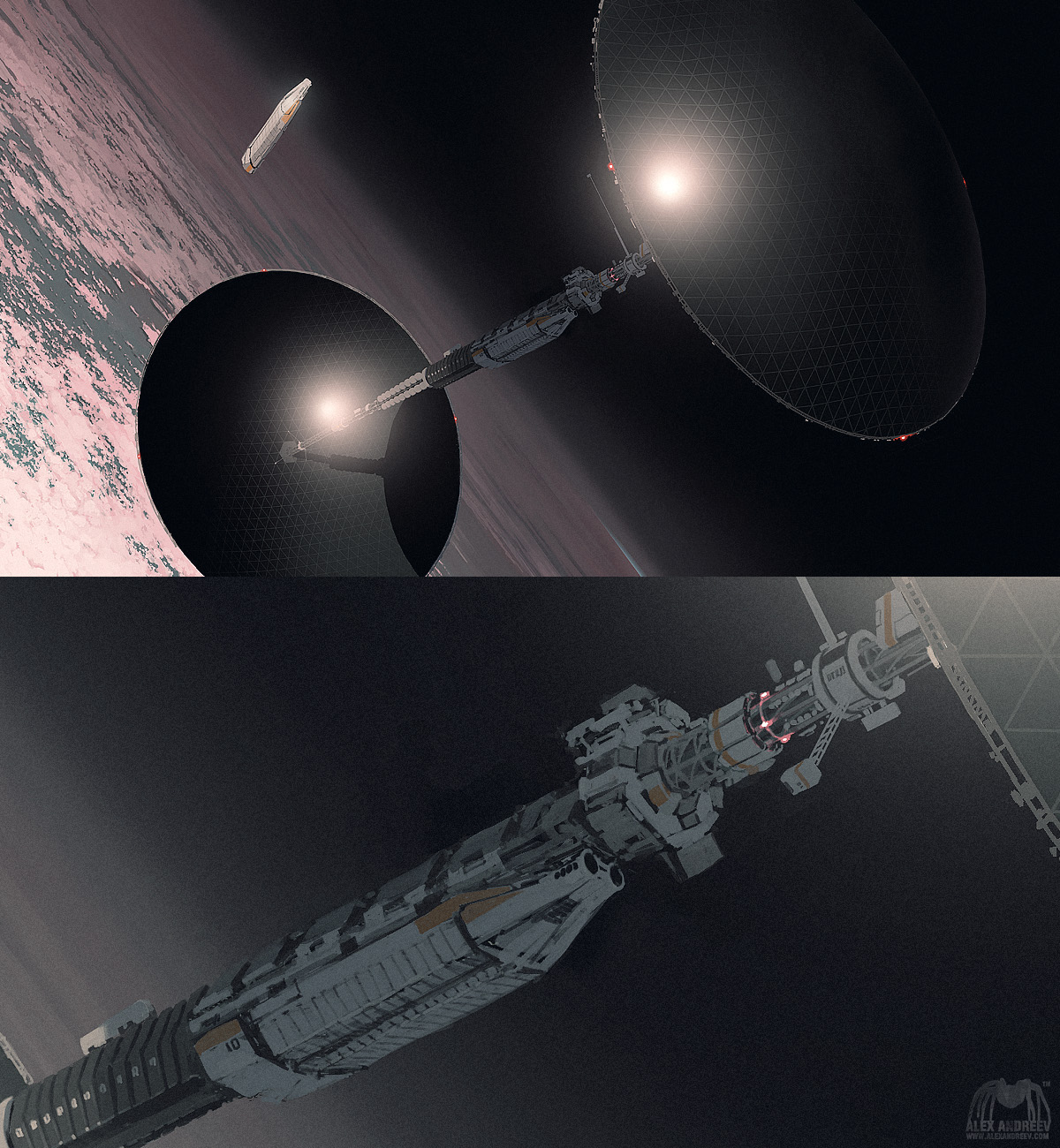 lem solaris SF Scifi concept art alexandreev