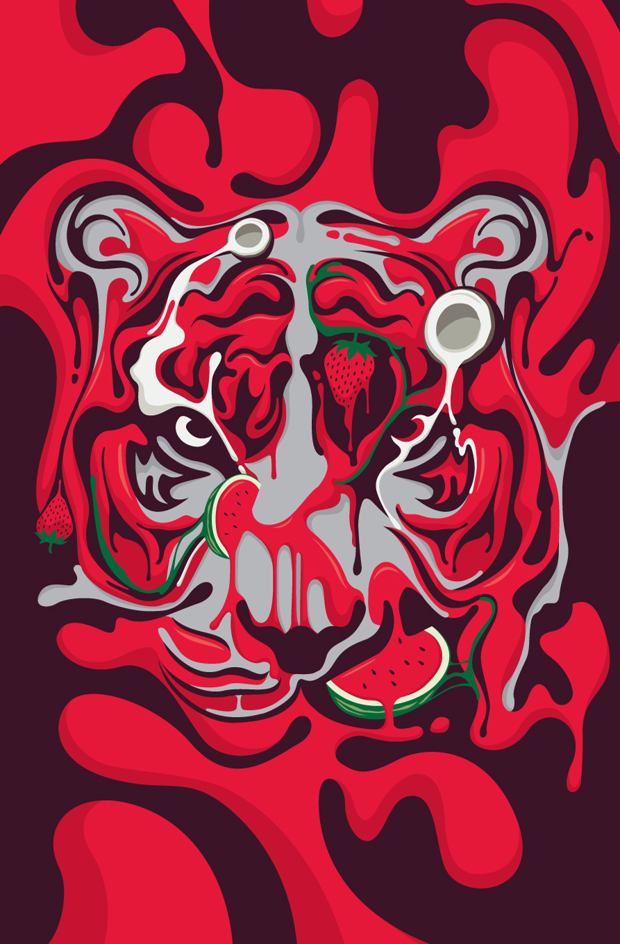 can design Mike's Harder zoopa tiger Bloodline Tiger's Blood drink Coconut watermelon strawberry flavor