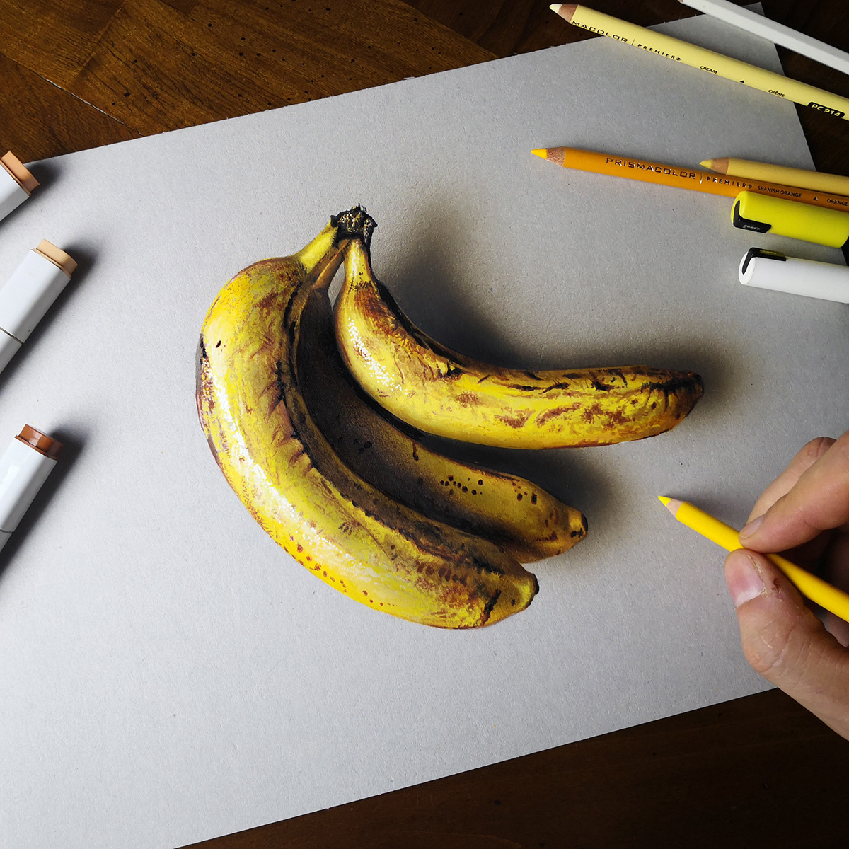 Banana Drawing - Drawing Skill