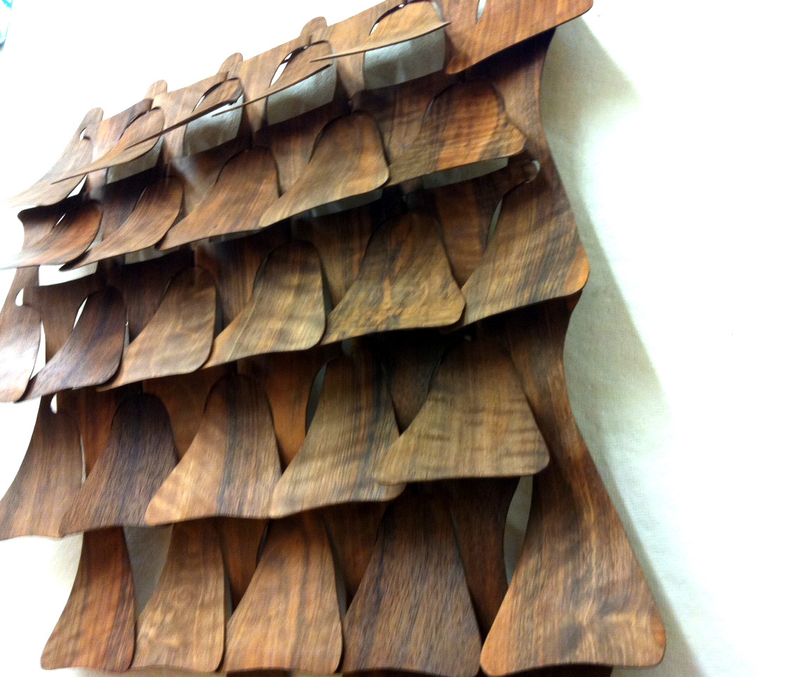texture screen wood veneer Plant leaf wall decoration Repetition