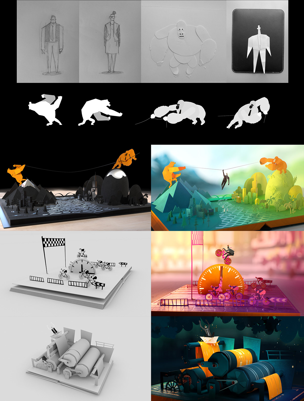 Adobe Portfolio animation  cinema 4d Character design  musicproduction sounddesign audioproduction