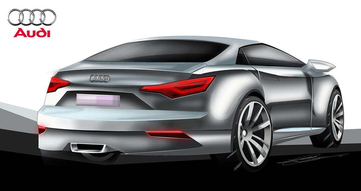 Autmotive concepts carsketching Transportation Design car concept car design automotivedesign photoshop illustration Audi BMW Nissan
