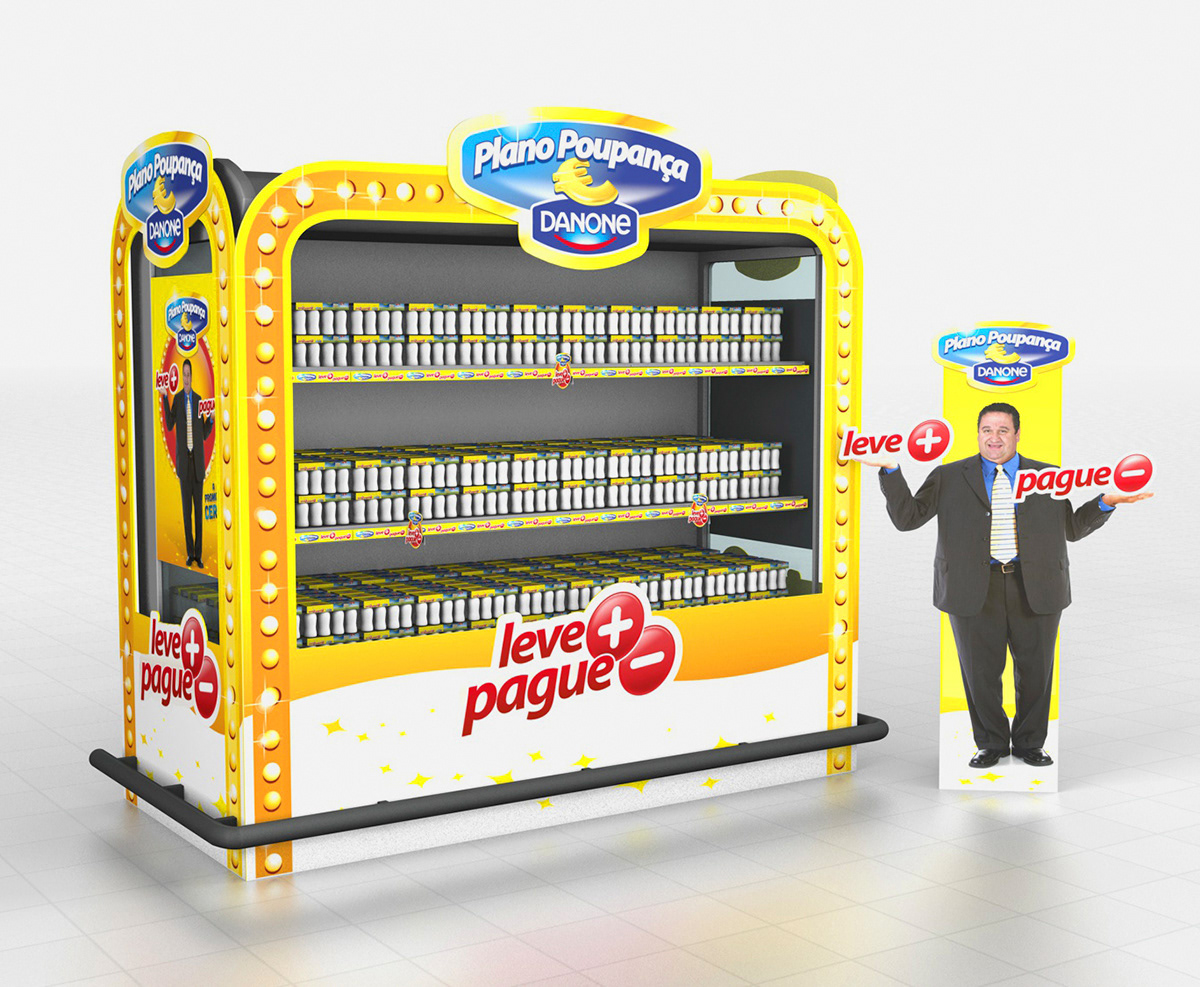 pos Point of Sale sales Danone