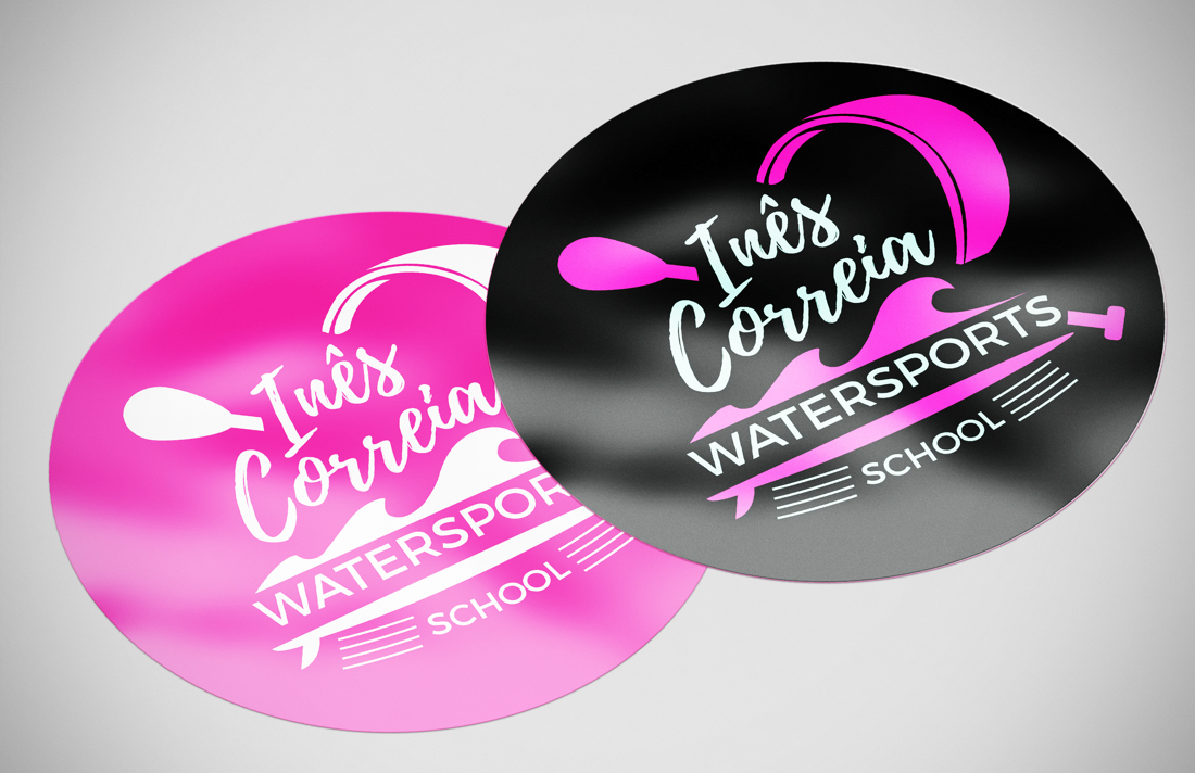 UI & UX design Web branding  logo Kitesurf sup Inês Correia watersports center Ana Silva