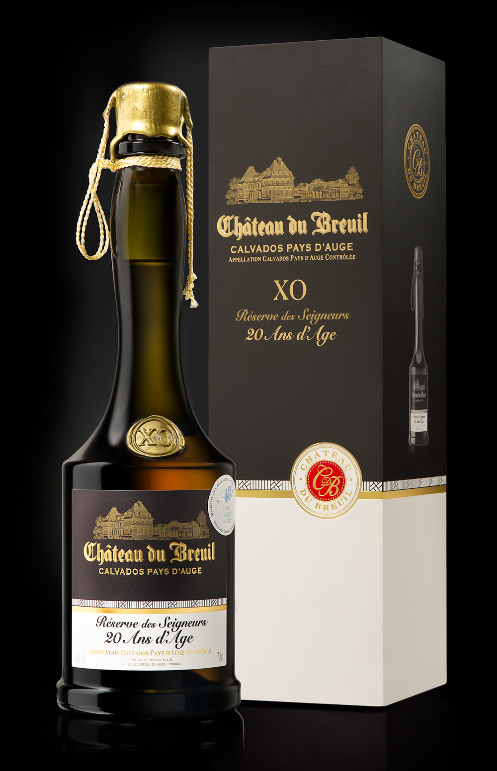 calvados Spirits Linea chateau chateau du breuil france colombage eaux-de-vie Packaging