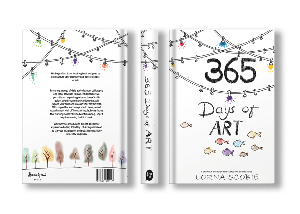 365 days of art bookcover redesign