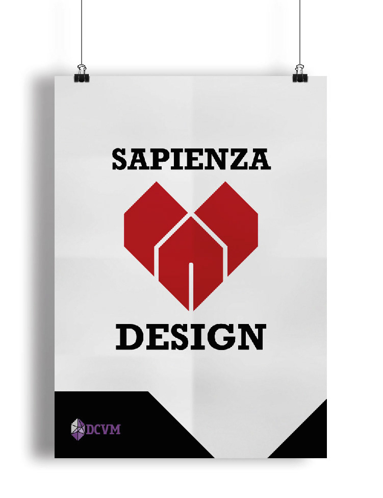 identità dinamica logo sapienza design