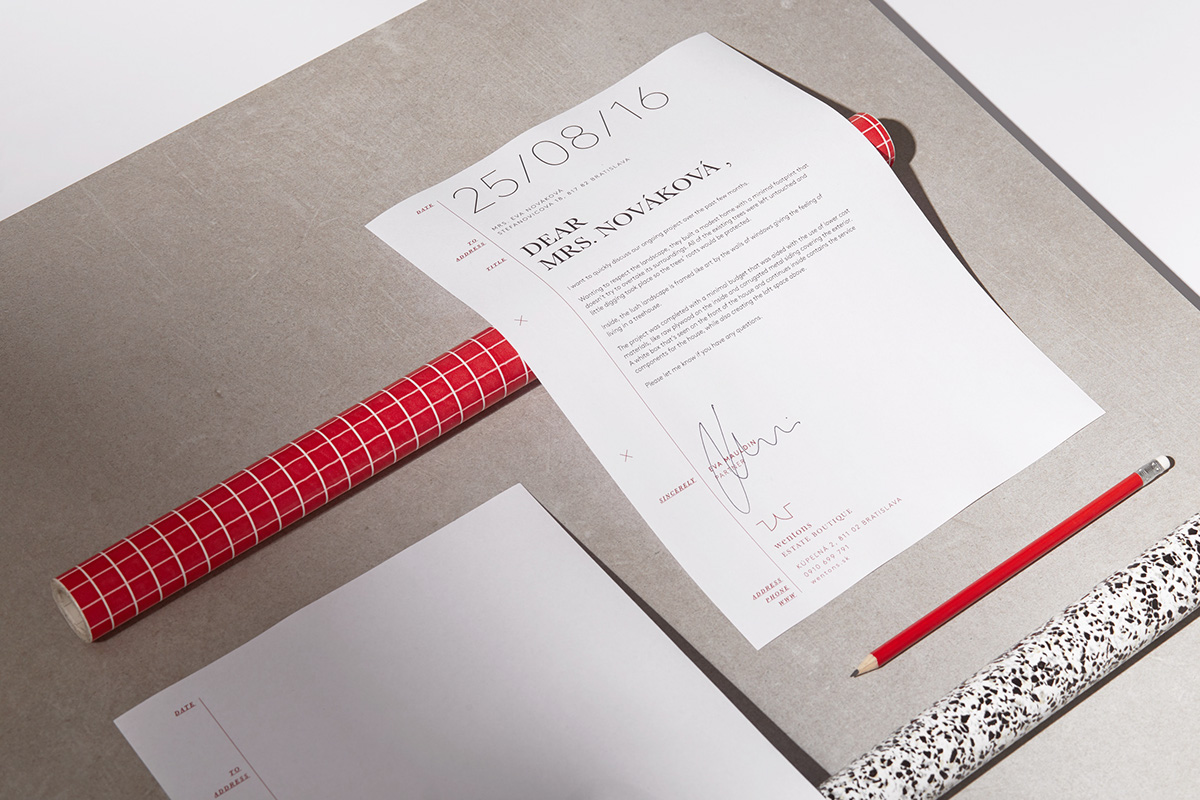 estate logo ILLUSTRATION branding identity corporate Bratislava door Website Kiosk