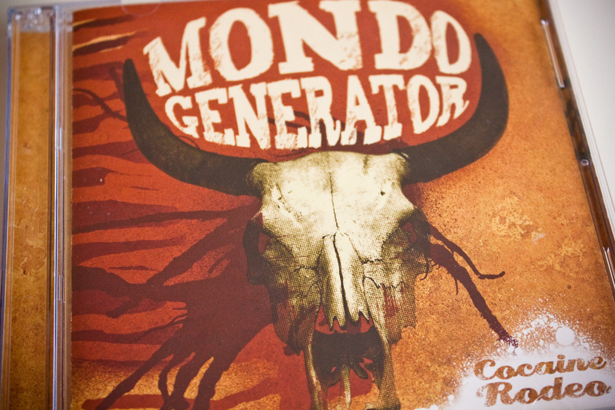 Mondo Generator Nick Oliveri CD design album art graphic design  music print design  Packaging art direciton