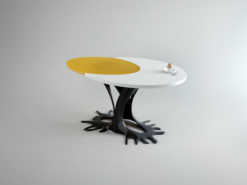 wamhouse  table egg design  interior  furniture