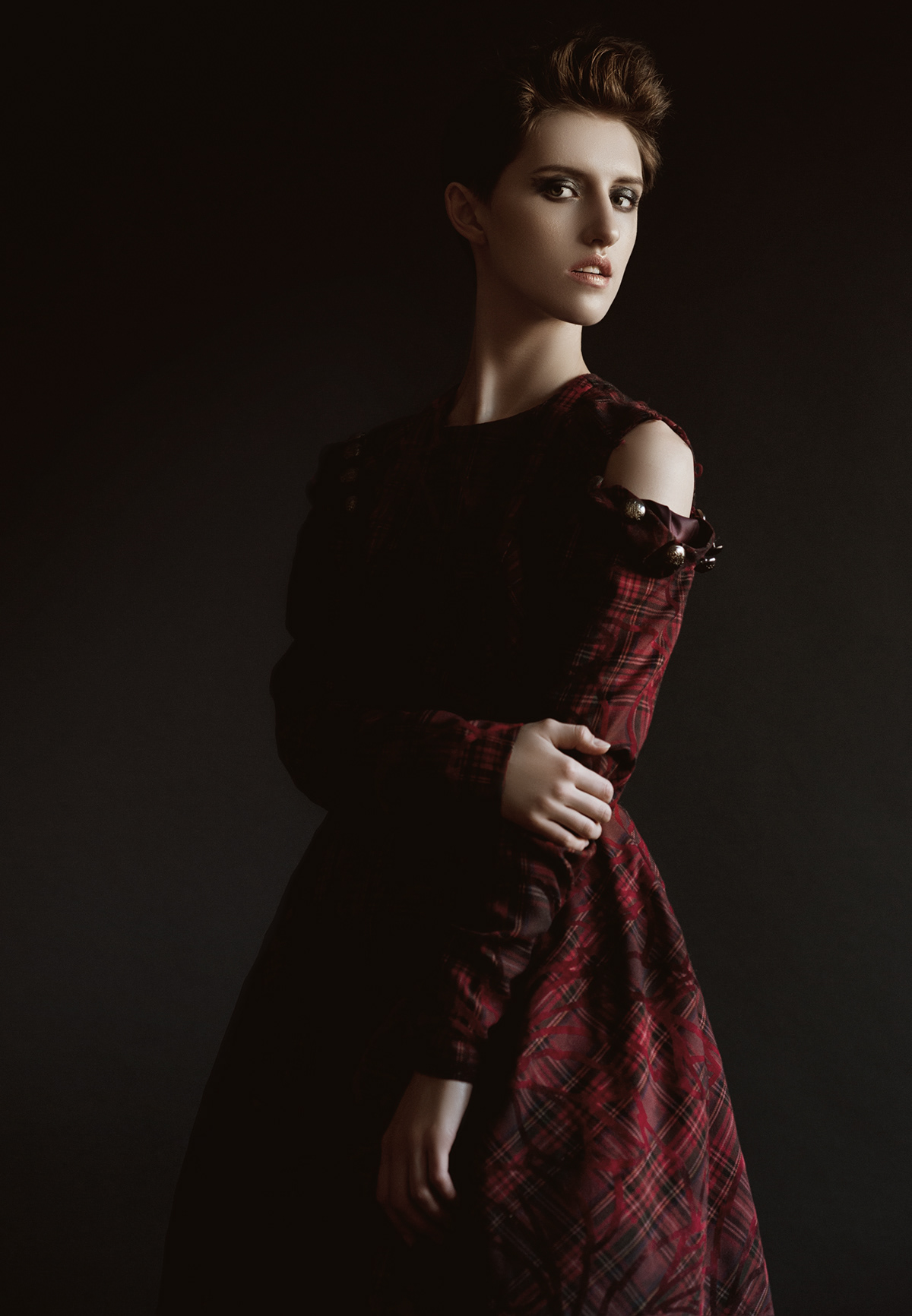 dresses modeling blur