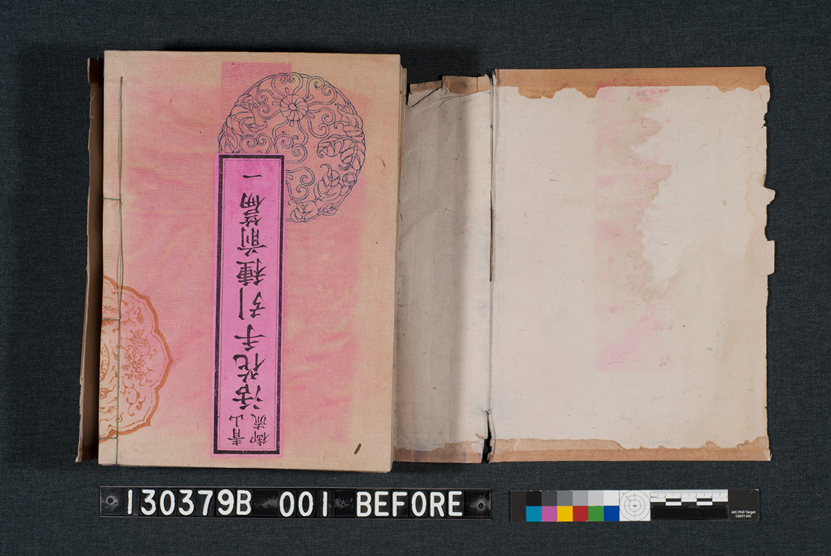 conservation Japanese Stab Binding