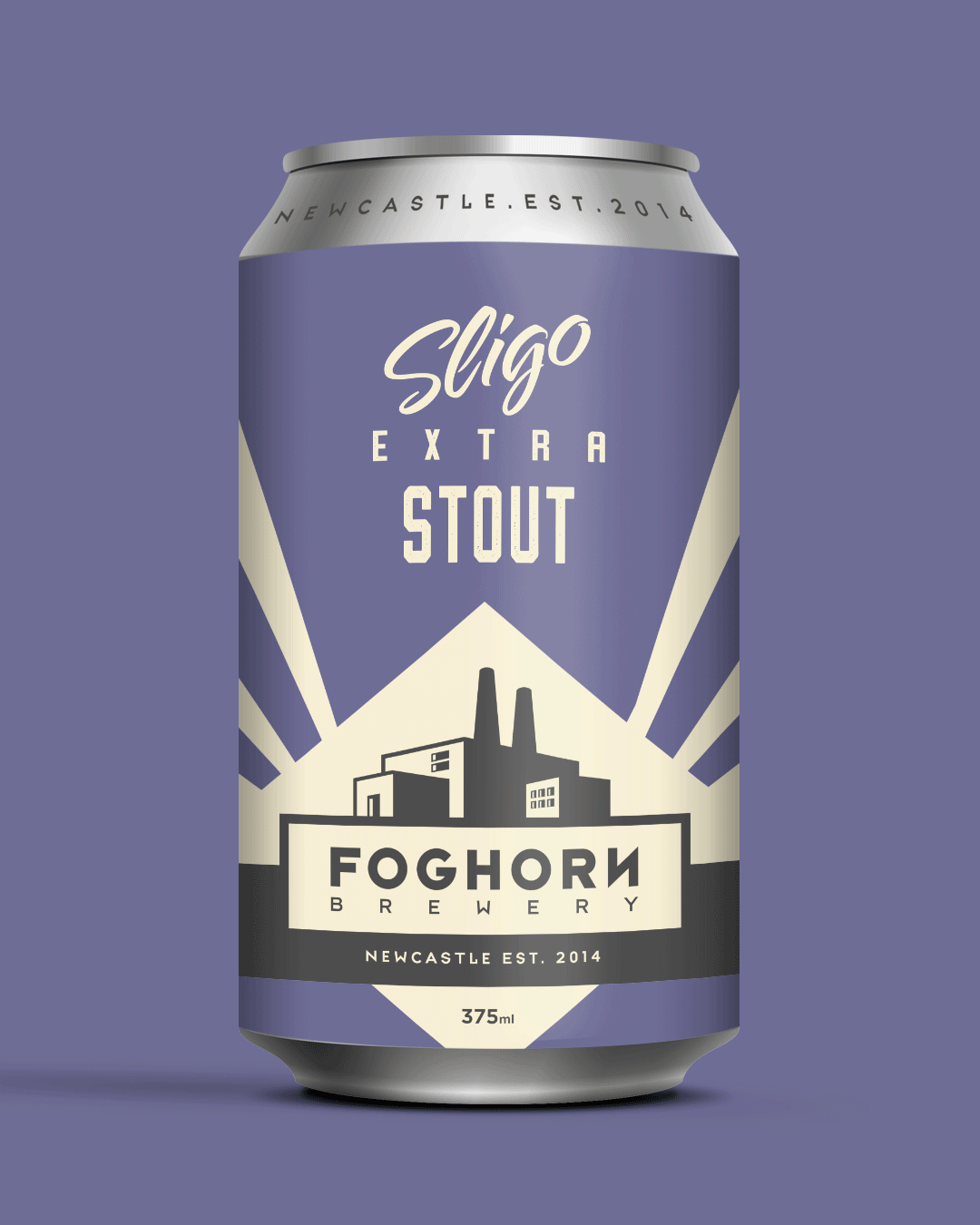 beer brewery Packaging can Label craft beer foghorn logo branding  wiltshire creative