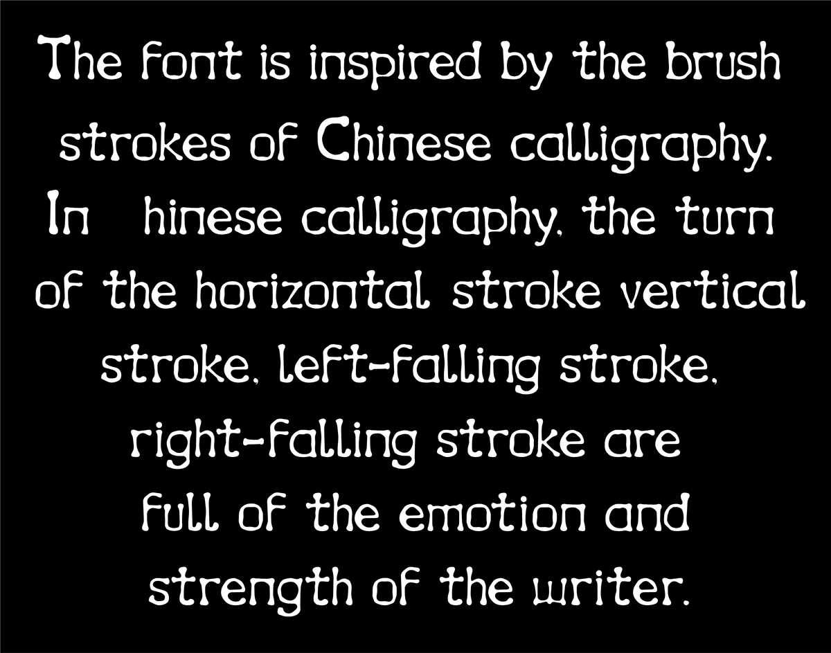 3D font punctuation typography  