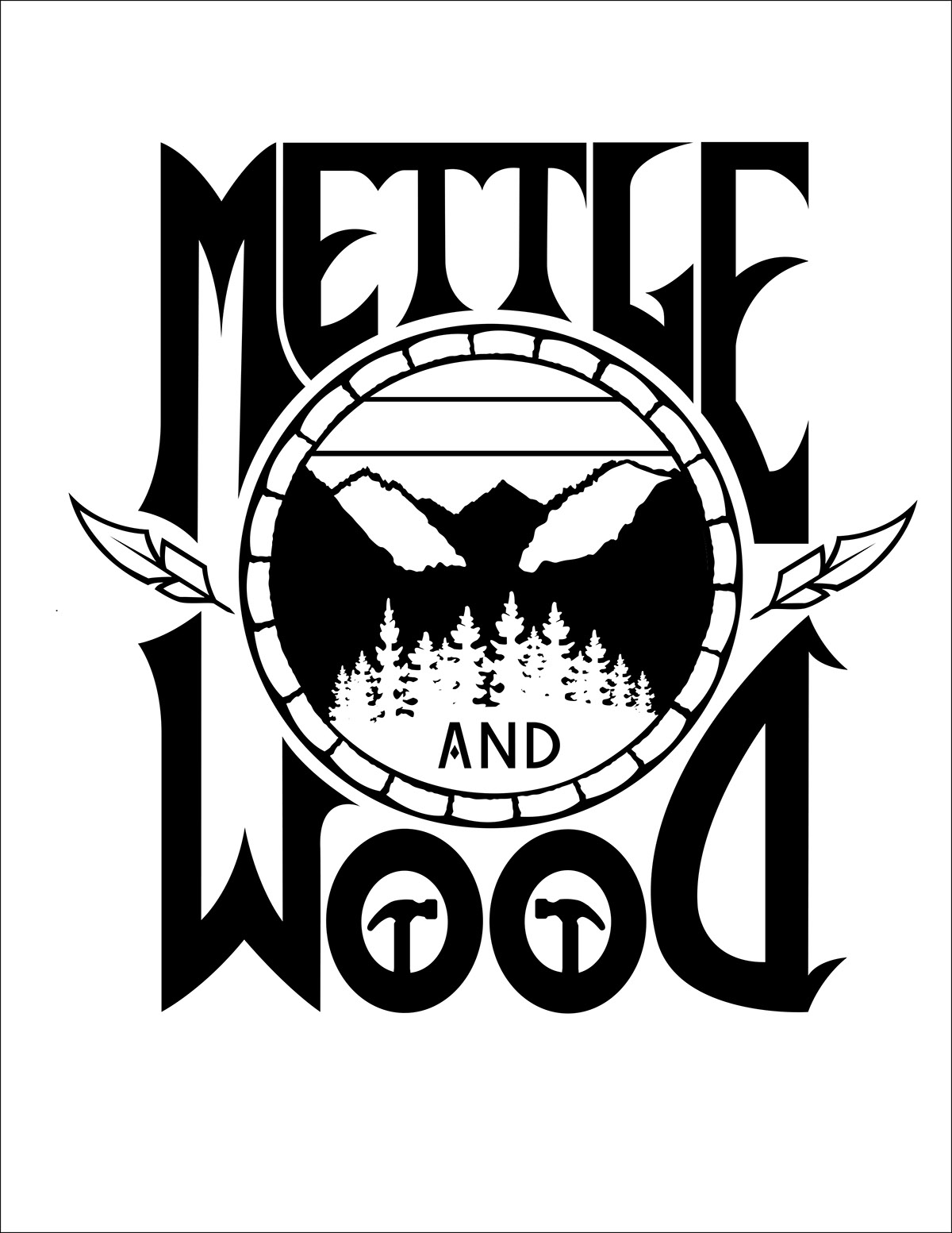 reclaimed wood logo