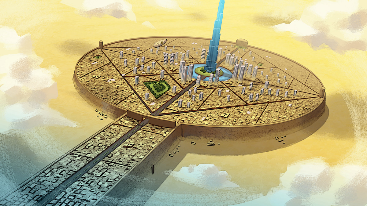 fantasy sci-fi mercenary concept art World Map cityscape Screenshots original character