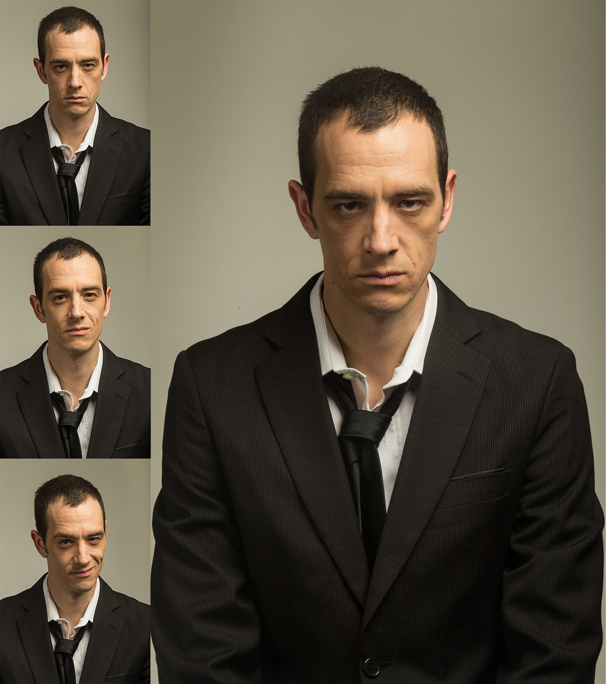 book actor portrait Ruben frias Composite