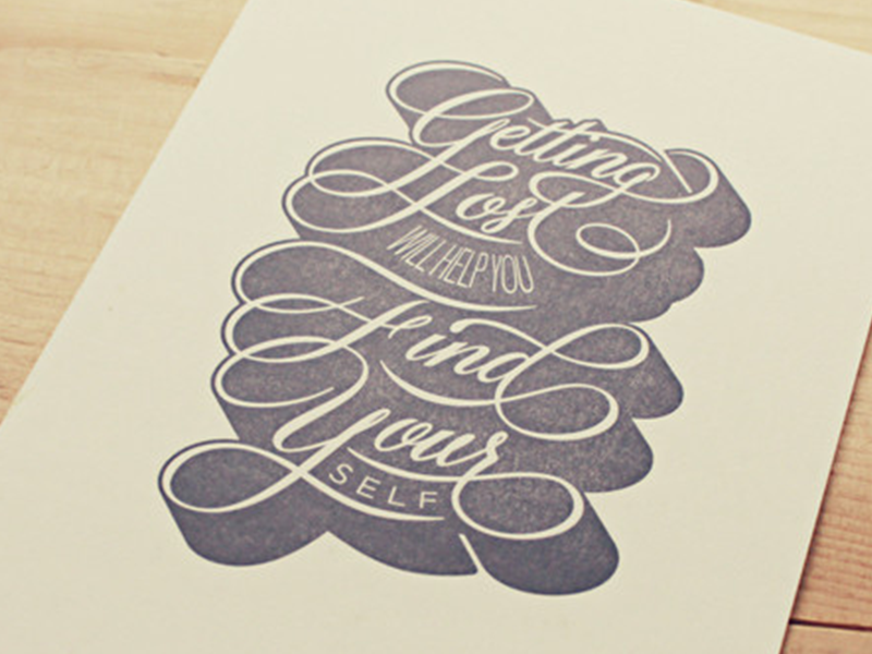 type lettering letterpress cards Stationery holstee goods