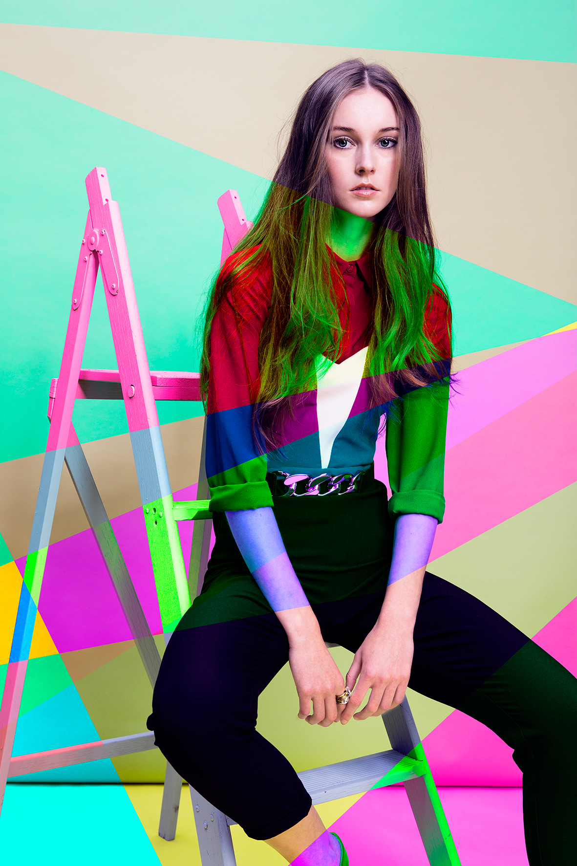 fashiom beauty editorial styling  amazing gorgeous Young colour color pastel fashion photography MUA H&M clothes