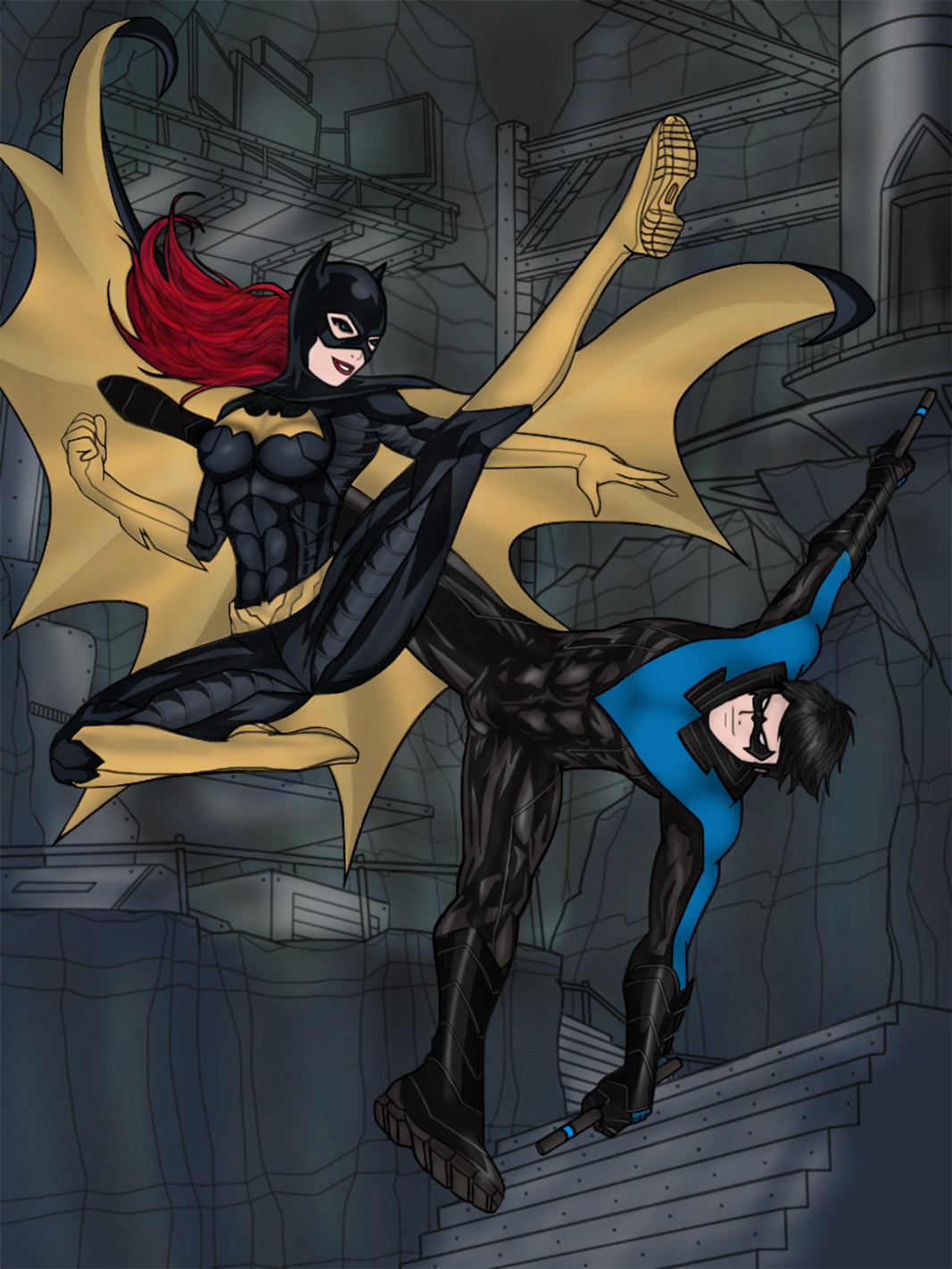 comics comic books batman nightwing Batgirl