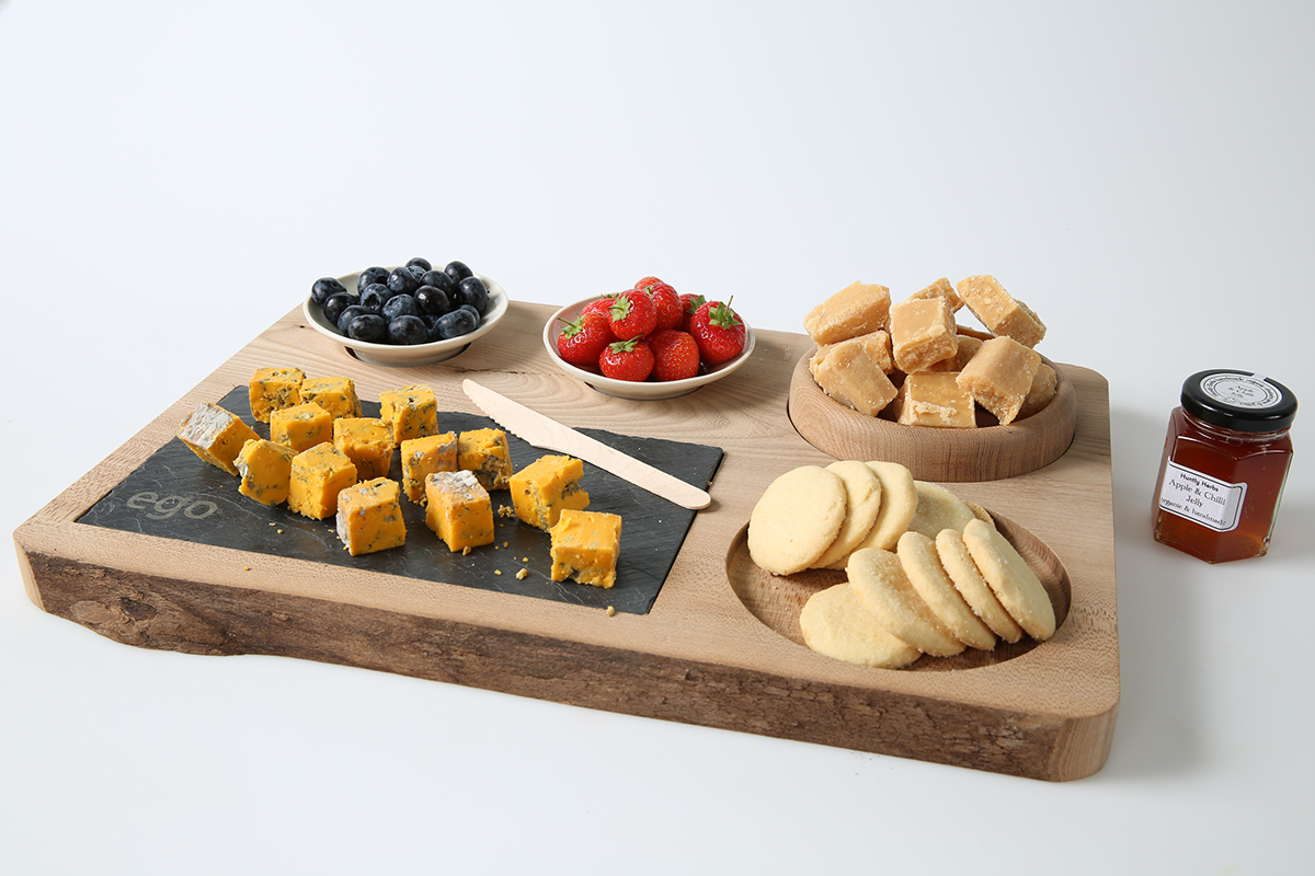 Taster platter wooden ceramic slate natural customised Food 