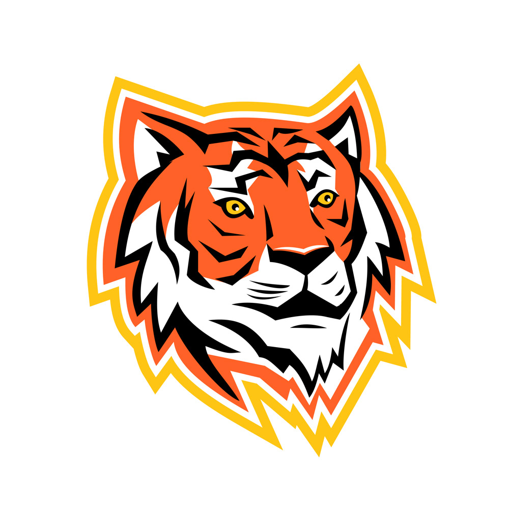 Mascot bengal tiger tiger Mainland Asian asian tiger bay of bengal Panthera tigris tigris stripes feline Cat