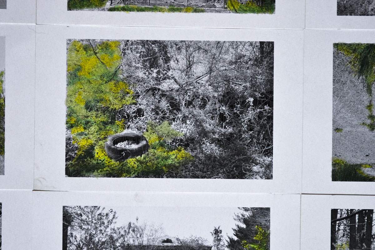 prints postcards design blackandwhite oil paint photo individual Display asylum haunted old Nature