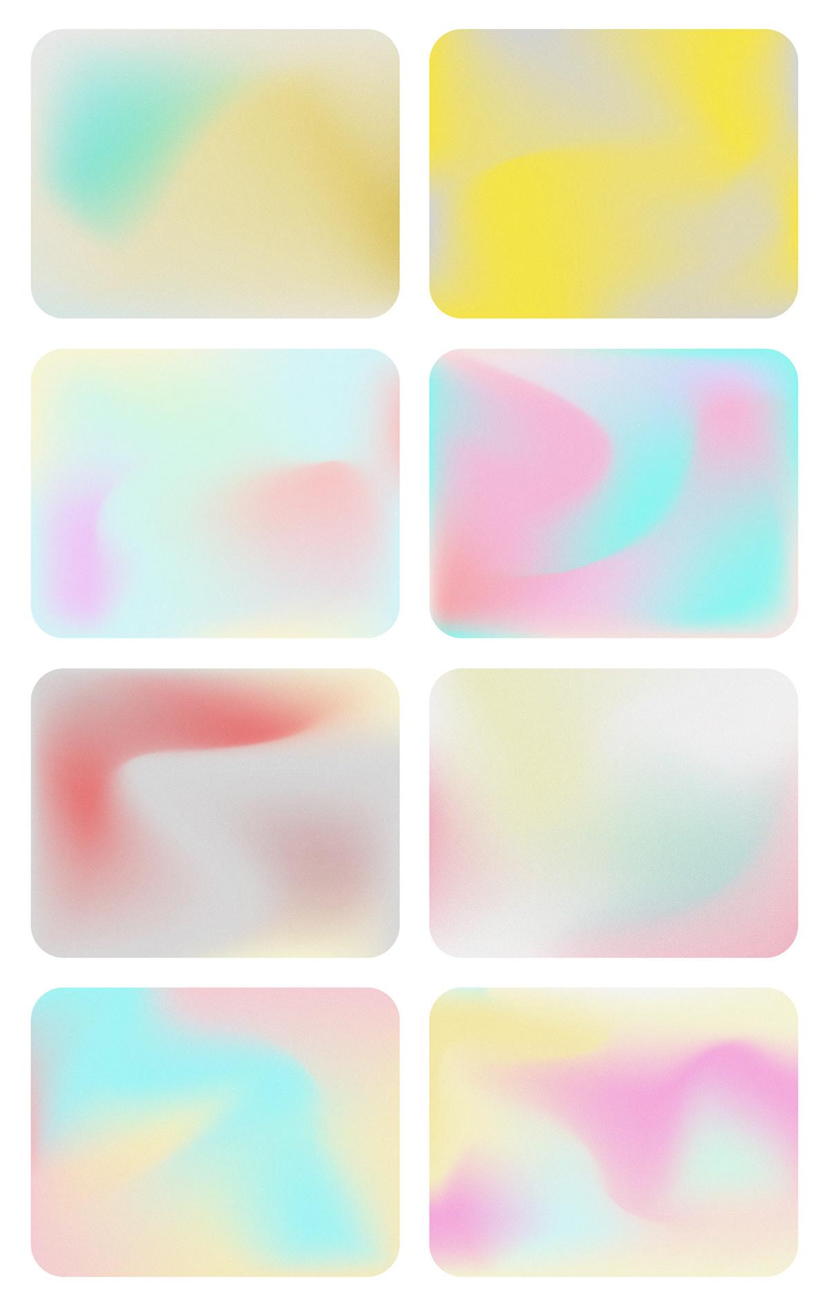 freebie gradient grainy pastel smooth soft UI UI/UX vector Website