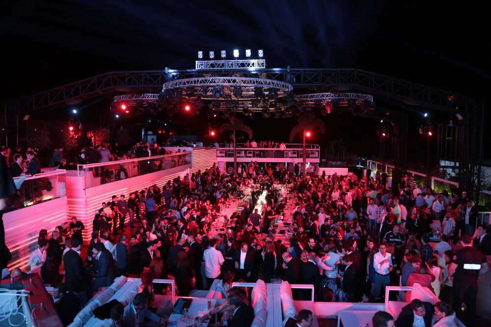 Richard Branson virgin Radio Event lauch White club Beirut lebanon