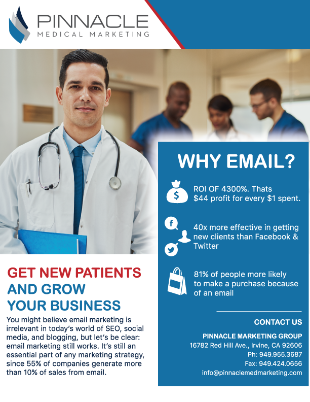 flyer medical doctor Email Markting