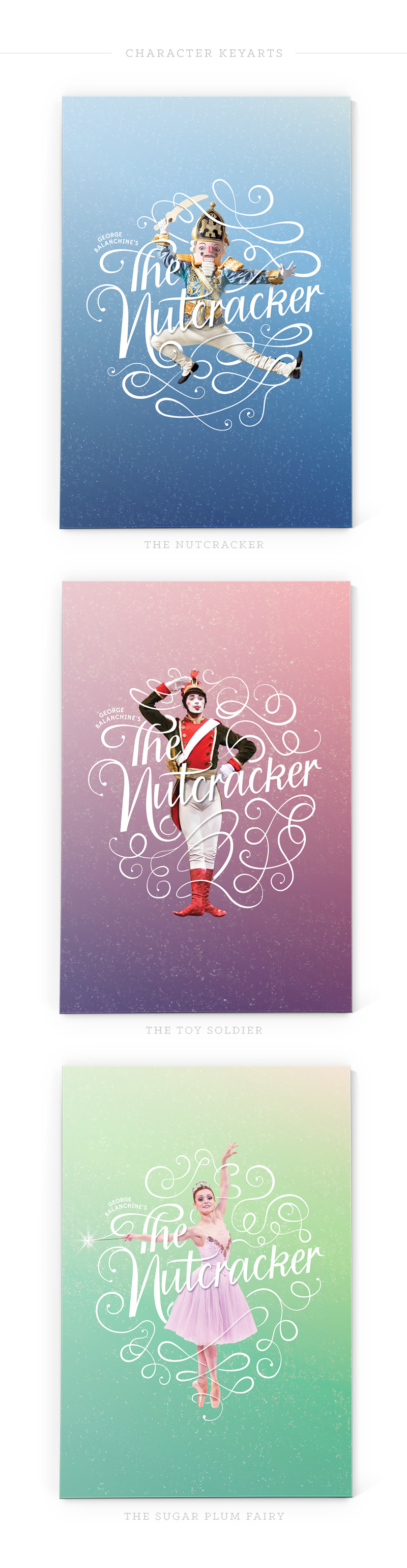 type Nutcracker miami ballet DANCE   Christmas season color design art visual graphics city Performance