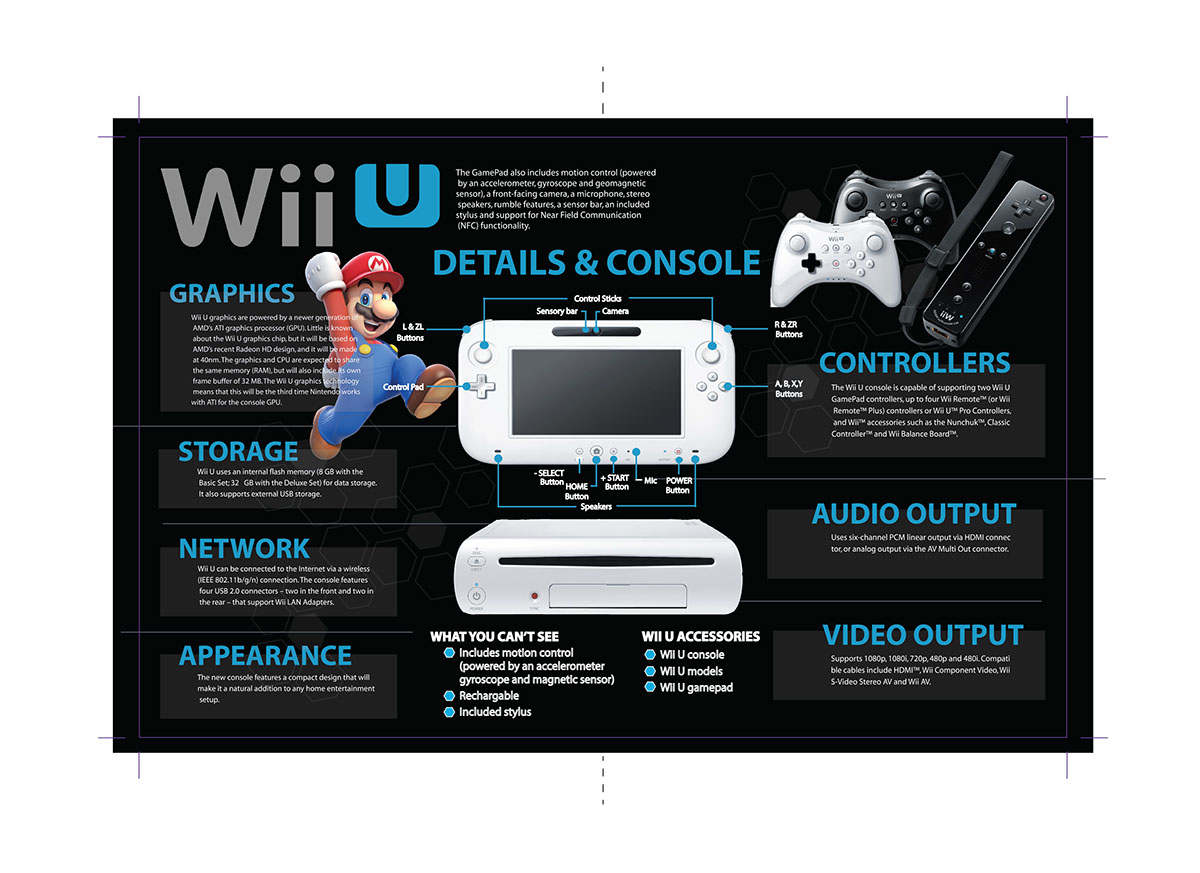 catalog design Nintendo Wii U