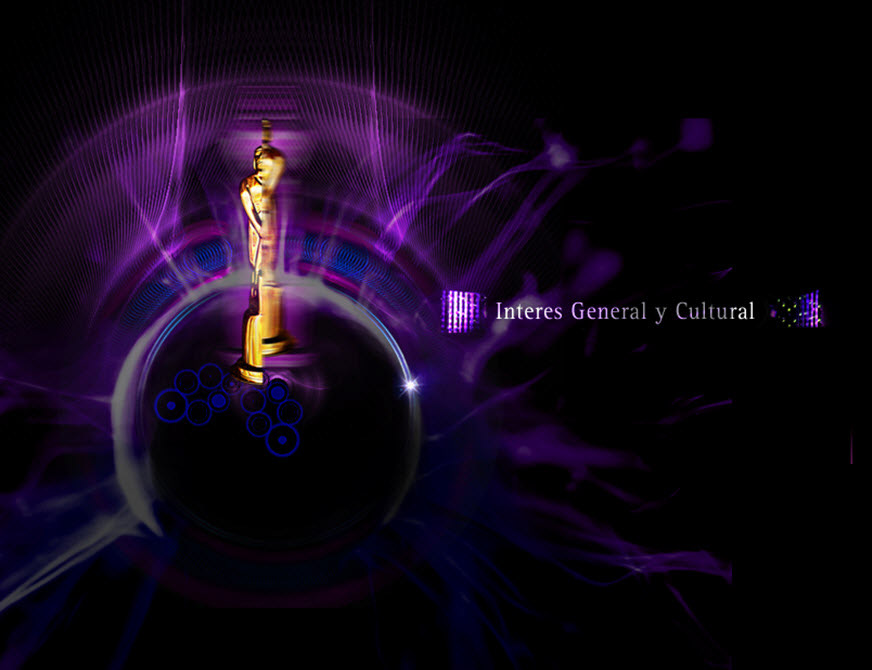 Awards broadcasting television graphic design  gold caloidoscope violet night Radio circles statue motion winner