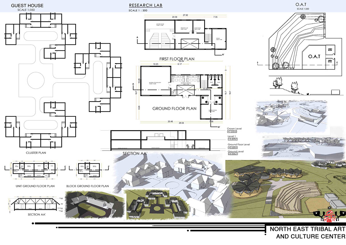 thesis architecture project tribal culture center