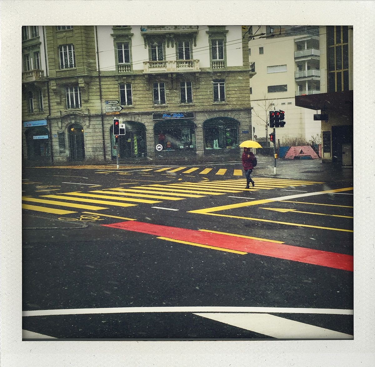 Fribourg Switzerland Street street photography color city