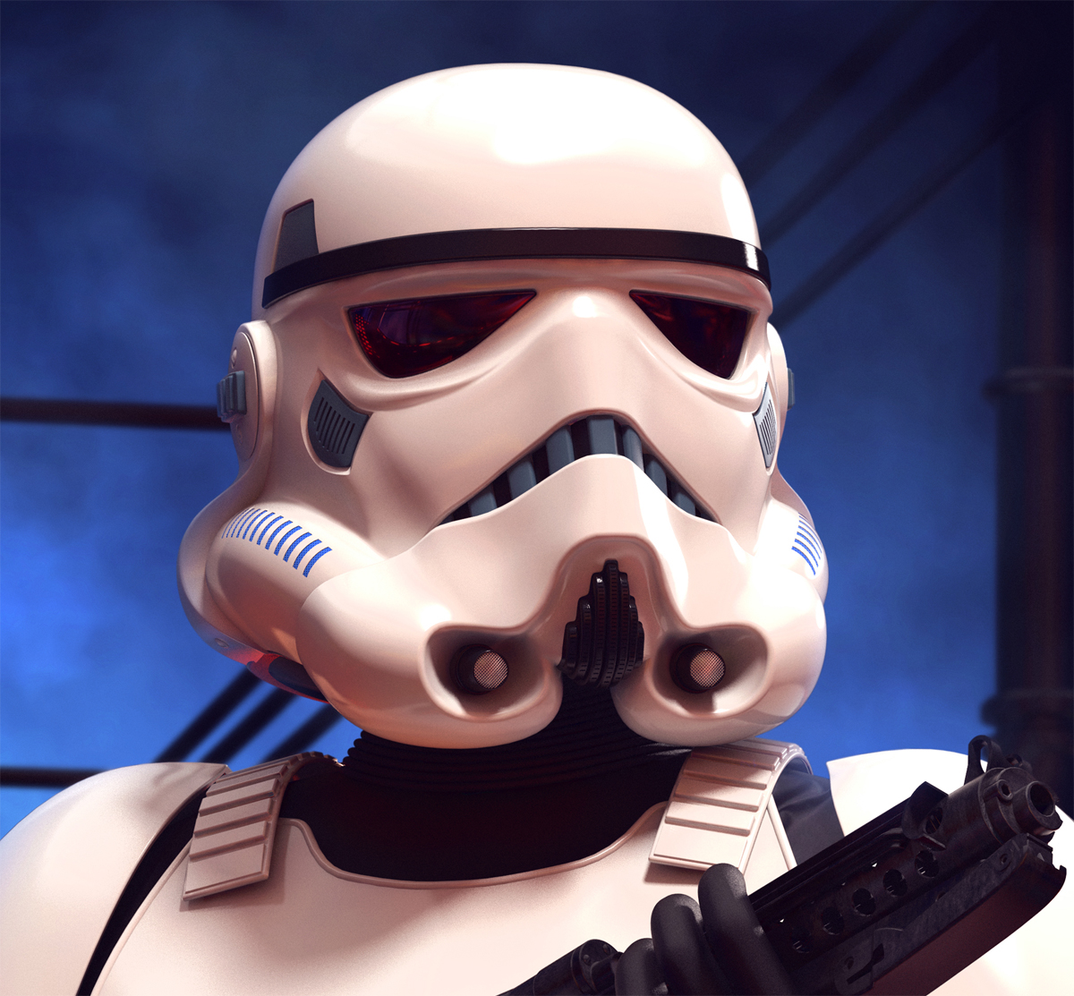 star wars stormtrooper Empire Strikes Back rogue one darth vader jedi ILLUSTRATION  poster