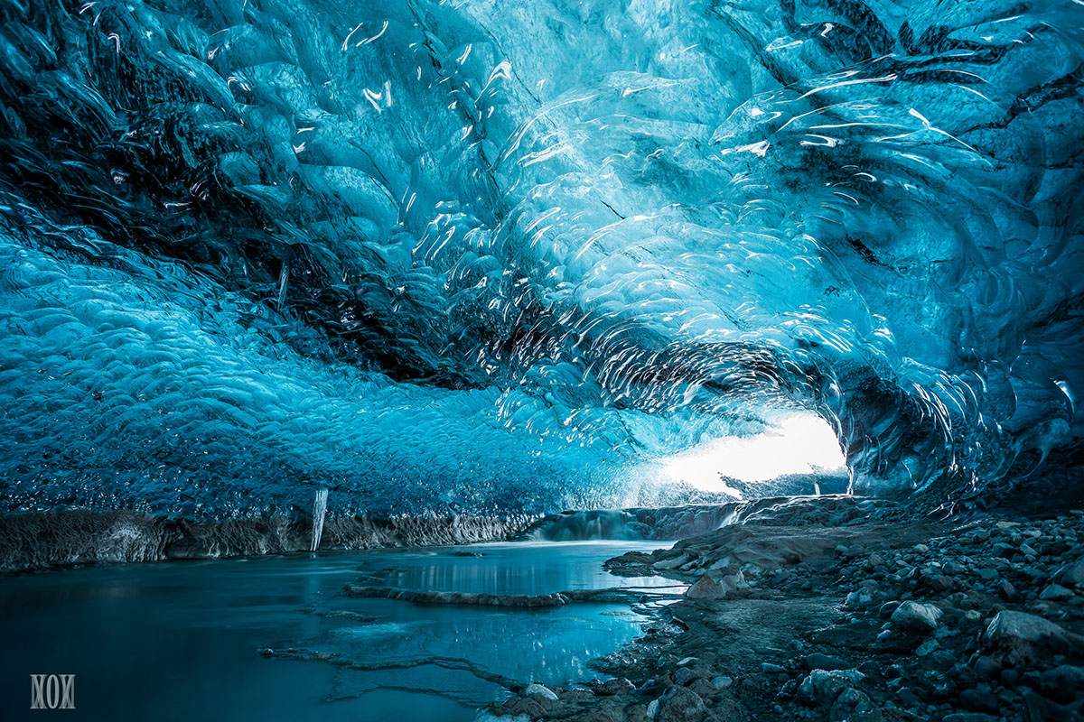 iceland ice cave ice